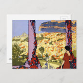  Monaco Monte Carlo Travel Briefkaart (Voorkant / Achterkant)