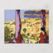 Monaco Monte Carlo Travel Briefkaart (Voorkant)