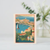 Monaco Monte Carlo Travel Briefkaart (Staand voorkant)