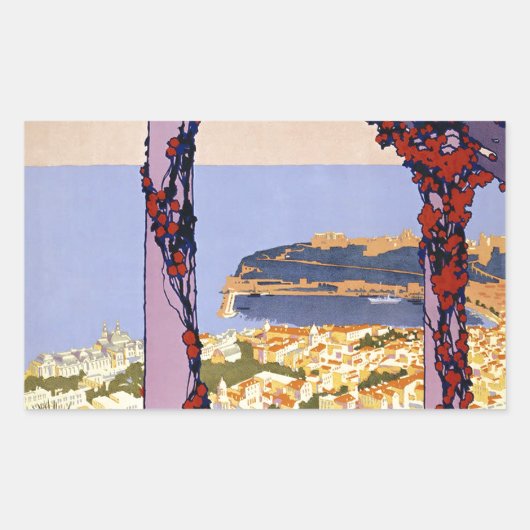 Monaco Monte Carlo Travel Sticker (Voorkant)