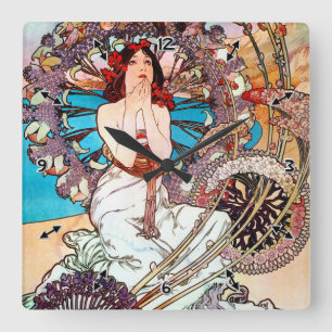 Monaco Monte Carlo Vierkante Klok