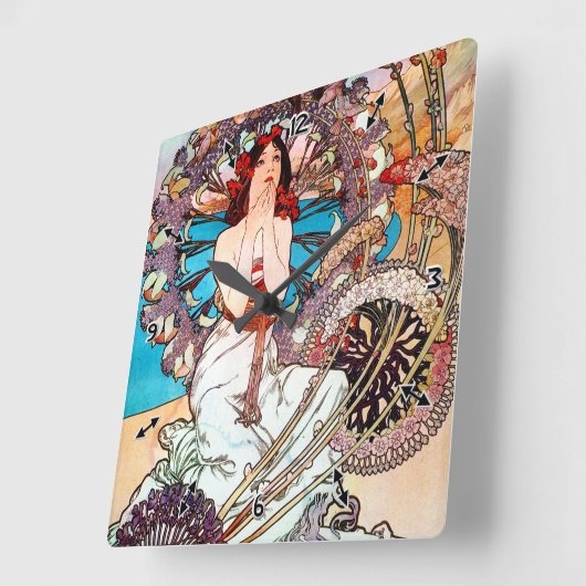 Monaco Monte Carlo Vierkante Klok (Hoek)