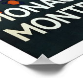 Monaco Monte-Carlo Vintage Travel Poster (Hoek)