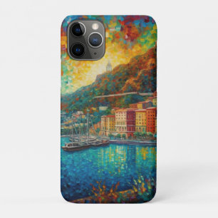 Monaco, Monte-Carlobaai in Van Gogh stijl Case-Mate iPhone Case