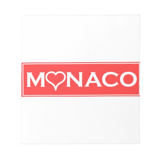monaco notitieblok (Voorkant)