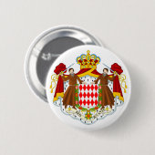 Monaco Officiële wapenstilstand Ronde Button 5,7 Cm (Voorkant /achterkant)