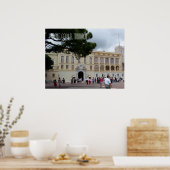 Monaco Palace in Monte Carlo Reisfotografie Poster (Keuken)