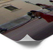 Monaco Palace in Monte Carlo Reisfotografie Poster (Hoek)