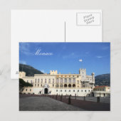 Monaco paleis briefkaart (Voorkant / Achterkant)