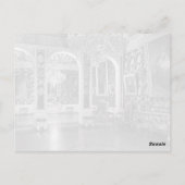 Monaco Paleis Prince Blue Room Briefkaart (Achterkant)