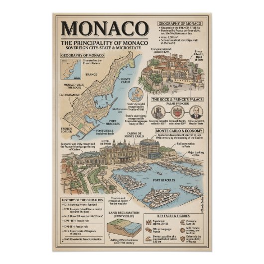 Monaco perfect poster (Voorkant)