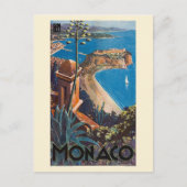 Monaco PLM Post 1925 Poster Briefkaart (Voorkant)