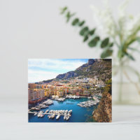 Monaco Port Briefkaart