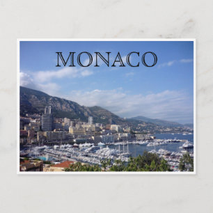 monaco port briefkaart