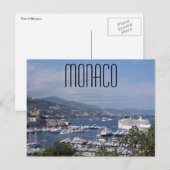 monaco port briefkaart (Voorkant / Achterkant)