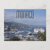 monaco port briefkaart (Voorkant)