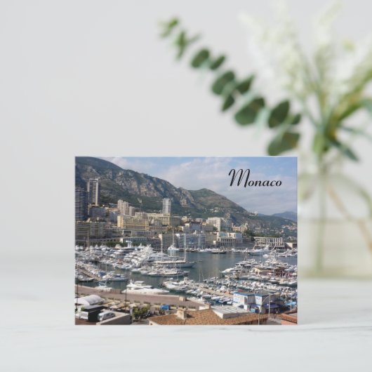 monaco port briefkaart