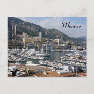 monaco port briefkaart