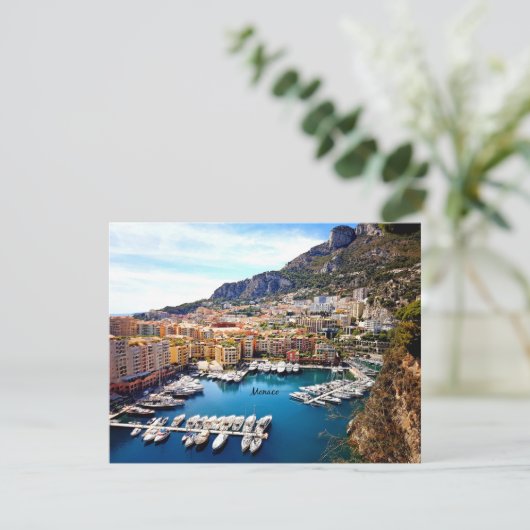 Monaco Port Kaart (Staand voorkant)