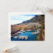 Monaco Port Kaart (Voorkant / Achterkant in situ)