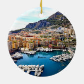 Monaco Port Keramisch Ornament (Achterkant)