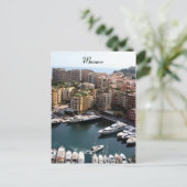 monaco port living briefkaart (Staand voorkant)