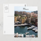 monaco port living briefkaart (Voorkant / Achterkant)