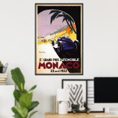  Monaco - Poster (Thuiskantoor)