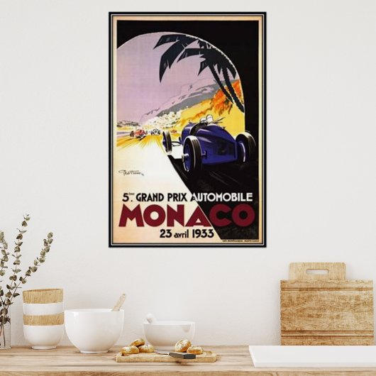 Monaco - Poster (Keuken)