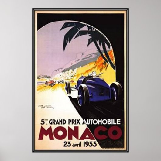  Monaco - Poster (Voorkant)