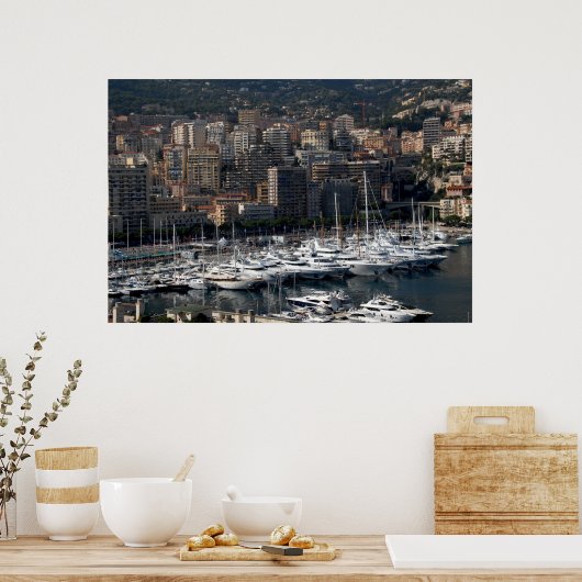 Monaco Poster (Keuken)
