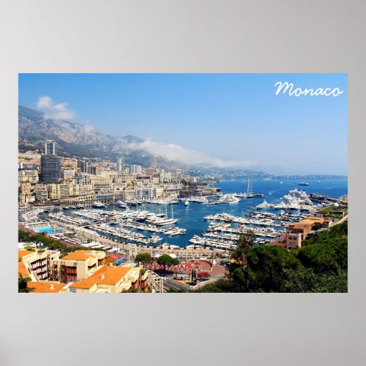 Monaco Poster (Voorkant)