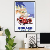 Monaco - Poster (Thuiskantoor)