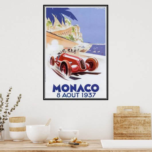  Monaco - Poster (Keuken)