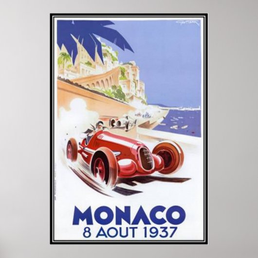  Monaco - Poster (Voorkant)
