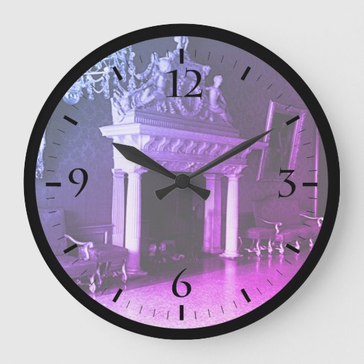  Monaco Prince's Palace Thron Room Watch Grote Klok (Voorkant)