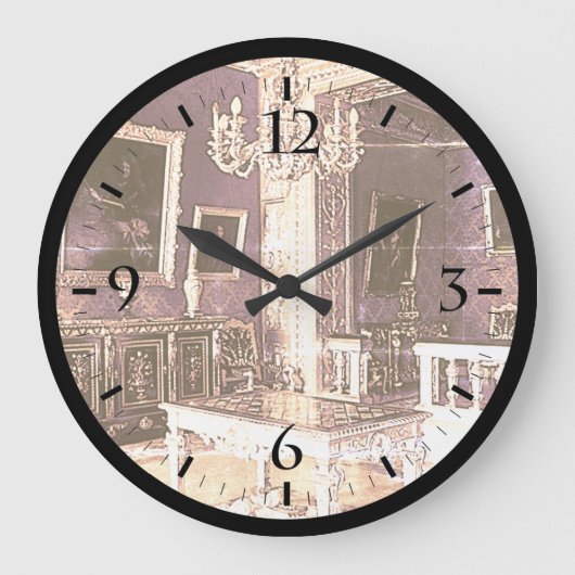  Monaco Prince's Palace York Room Watch Grote Klok (Voorkant)