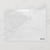 Monaco Prince's paleis Hercule Gallery Briefkaart (Achterkant)