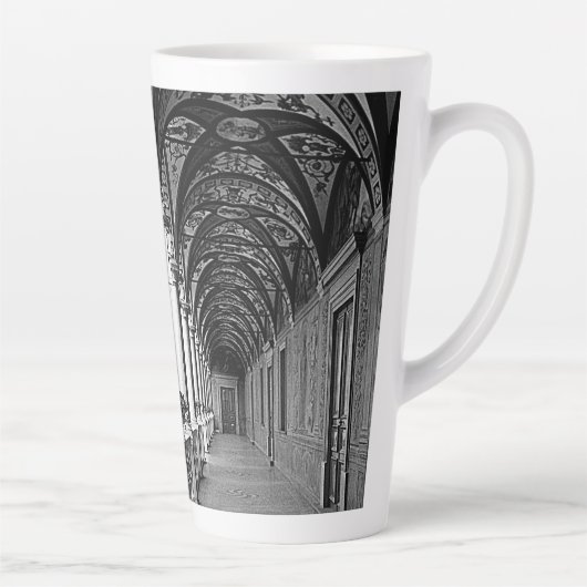 Monaco Prince's paleis Hercule Gallery Cas Latte Mok (Rechts)