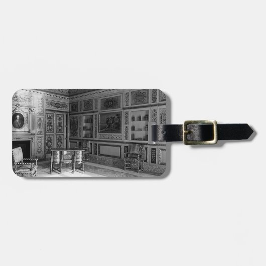 Monaco Prince's paleis Mazarin Room Bagagelabel (Voorkant horizontaal)