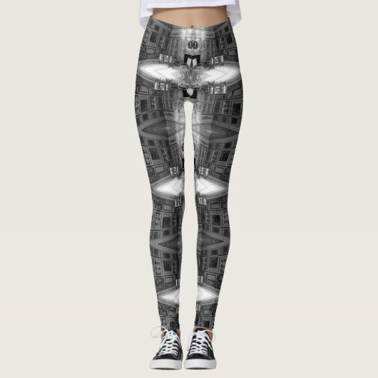 Monaco Prince's paleis Mazarin Room Leggings (Voorkant)