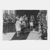 Monaco Prins Albert en Princess Grace Theedoek (Horizontaal)