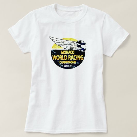 MONACO RACING CHAMPIONSHIP T-Shirt voor vrouwen (Design voorkant)