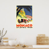 Monaco Racing Poster (Keuken)