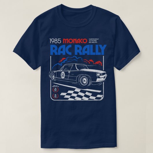 MONACO RALLY T-SHIRT (Design voorkant)