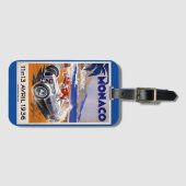 Monaco-reisposter, 1936 autorace bagagelabel (Voorkant (horizontaal))