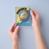 Monaco Reisposter Flyer (Hand)