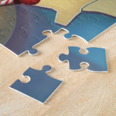 Monaco Reisposter  Legpuzzel (Zijkant)