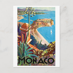 Monaco, Riviera Briefkaart
