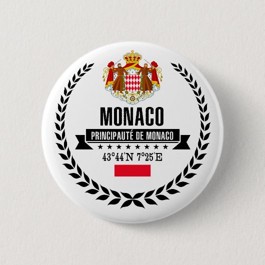 Monaco Ronde Button 5,7 Cm (Voorkant)